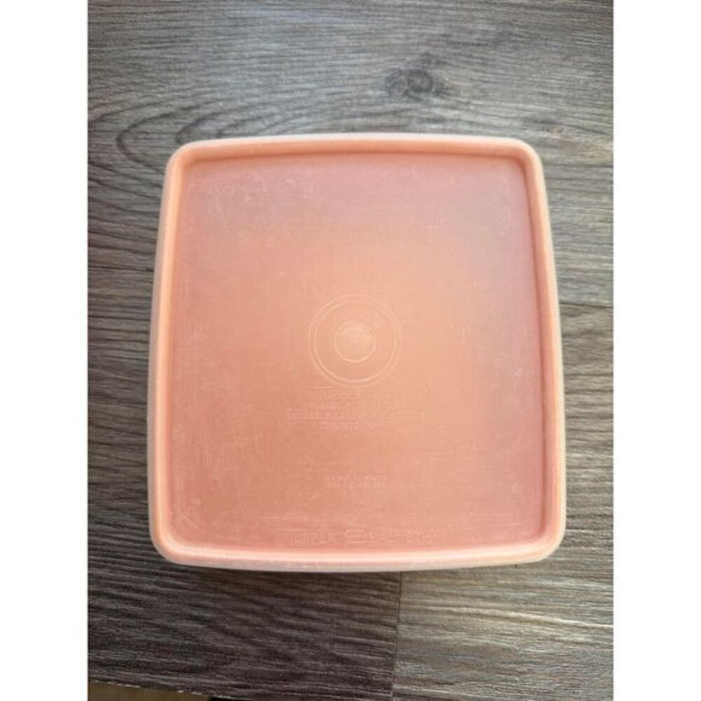 Vintage Tupperware Sandwich Keeper Orange